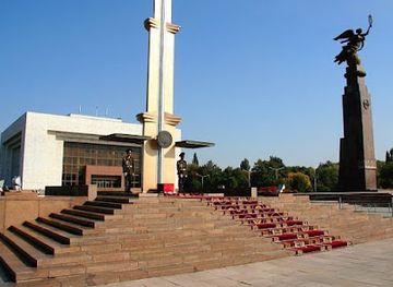 kyrgyzstan/bishkek/landmark/paramount-kyrgyz-republic-flag