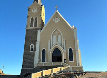 namibia/luderitzland/landmark/felsenkirche