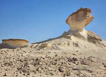 Limestone carved by the wind
