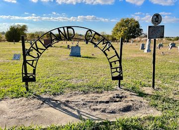 texas/east-texas/landmark/blackland-cemetery-texas-state-historical-marker