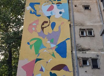 albania/tirana/landmark/abstract-painting