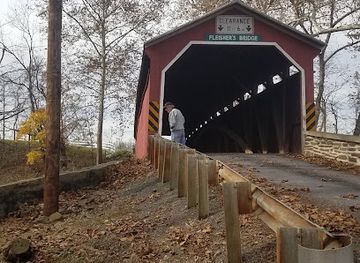 pennsylvania/juniata-river-valley/landmark/fleisher-s-covered-bridge