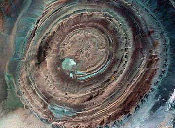 mauritania/aoukar/landmark/richat-structure