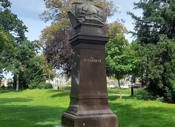 germany/heidelberg/landmark/bismarck-buste