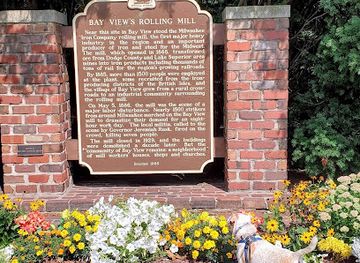 wisconsin/central-wisconsin/landmark/wisconsin-state-historical-marker-275-bay-view-s-rolling-mill