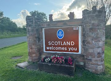 Welcome To England Sign