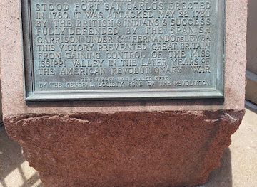 missouri/st-louis/landmark/fort-san-carlos-historical-marker