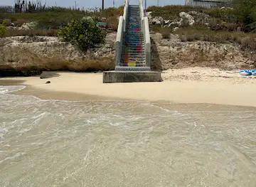 Stairs into the sea