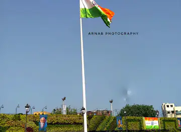 High Mast Indian National Flag