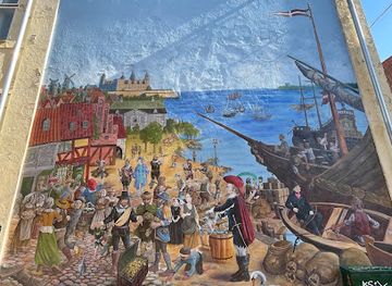 denmark/helsingor/landmark/the-middle-ages-and-the-sound-dues-mural