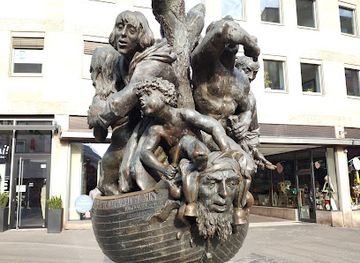 germany/pomerania/landmark/narrenschiffbrunnen