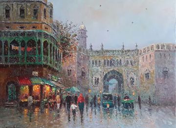 pakistan/lahore/gulberg/landmark/oyster-art-gallery