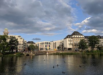 germany/ruhr/landmark/city-harbor-mulheim-ruhrbania