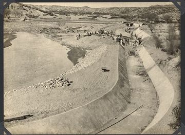 texas/el-paso/kern-place/landmark/franklin-canal-plaque