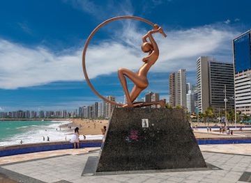 brazil/fortaleza/meireles/landmark/guardian-iracema-statue