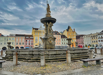 czechia/ceske-budejovice/landmark/samson-fountain