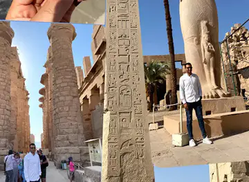 Pillar Hall in Karnak Temple