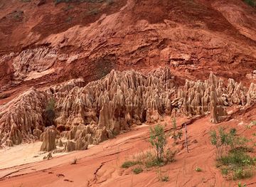 madagascar/ihorombe/landmark/tsingy-rouge