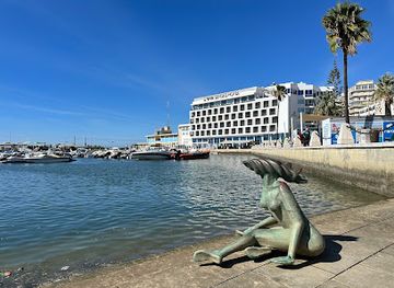 portugal/faro/landmark/mermaid-bronze-sculpture-faro-marina
