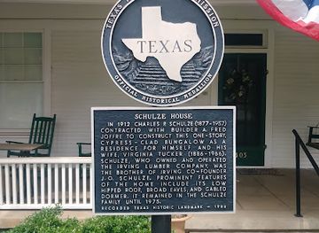 texas/irving/landmark/schultze-house-texas-state-historical-marker
