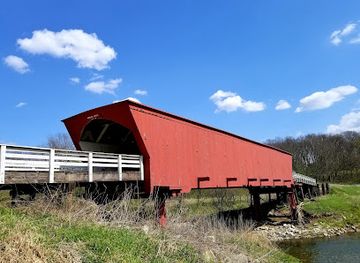 iowa/corn-belt/landmark/roseman-covered-bridge