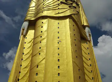 Maha Bodhi Ta Htaung Standing Buddha