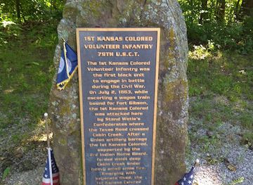 oklahoma/eastern-oklahoma/landmark/cabin-creek-battlefield