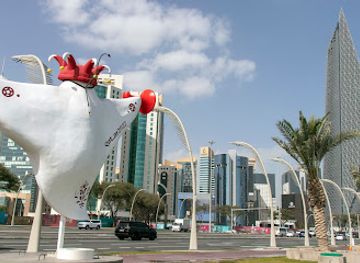 qatar/doha/landmark/la-eeb-statue