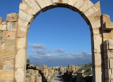 libya/leptis-magna/landmark/arch-of-tiberius