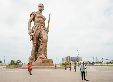 Amazon Statue