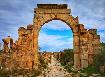 libya/leptis-magna/landmark/the-amphitheatre-of-leptis-magna