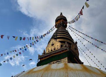 nepal/kathmandu/swayambhunath/landmark/statue-of-peace-swoyambhu