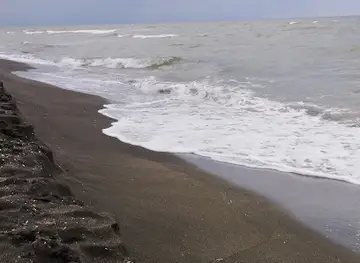 Magnetic sands beach