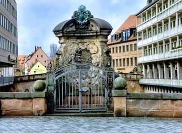germany/nuremberg/gostenhof/landmark/narrenschiffbrunnen