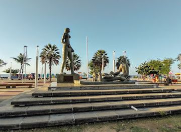 brazil/fortaleza/mucuripe/landmark/estatua-de-iracema-e-martim