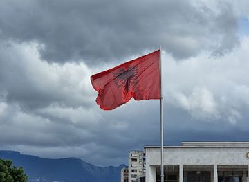 albania/fieri/landmark/albanian-flag