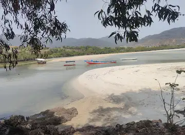 River No beach