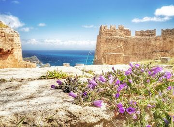 greece/rhodes/lindos/landmark/relief-of-a-rhodian-galley