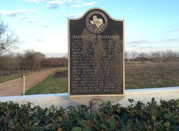 texas/brazos-valley/landmark/barrington-plantation-historical-marker