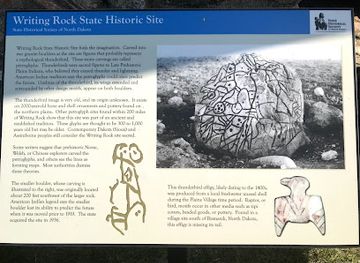 Writing Rock State Historic Site
