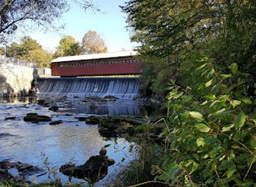 vermont/bennington/landmark/paper-mill-village-bridge