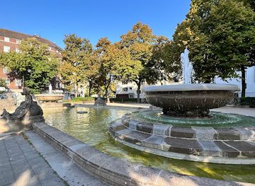 germany/dusseldorf/oberkassel/landmark/barbarossa-platz