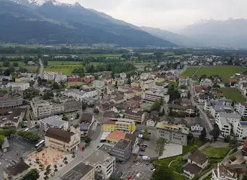 Bench Vaduz - 300 years of Liechtenstein