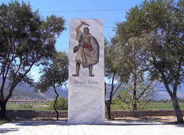 Athanasios Diakos monument