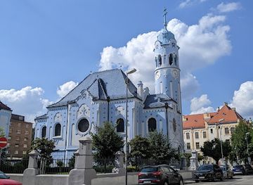 slovakia/zahorie/landmark/the-blue-church-church-of-st-elizabeth