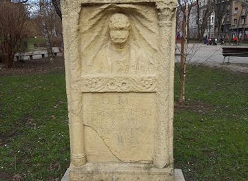 croatia/zagreb/landmark/ancient-roman-tombstone