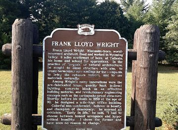 wisconsin/great-river-road/landmark/historical-marker-134-frank-lloyd-wright