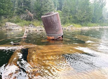 minnesota/ely/landmark/bull-of-the-woods-logging-scow