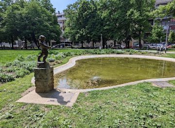 croatia/zagreb/landmark/standing-nude-boy-sculpture
