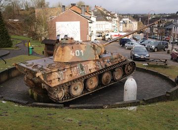 belgium/luxembourg/landmark/war-monument-houffalize-panther